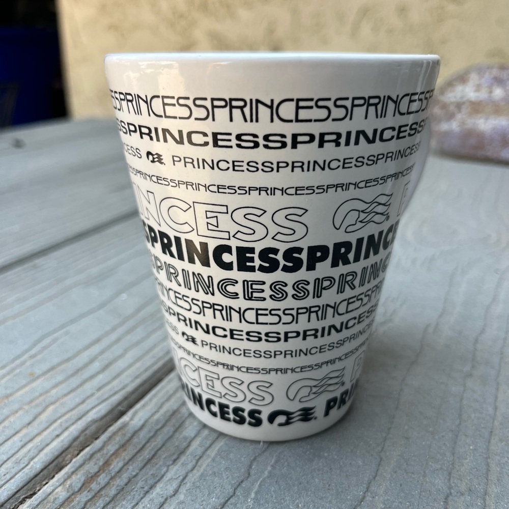Princess White Ceramic Mug